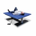 Hausmann Industries 1441-57 5 x 7 ft. Econo Electric Hi-Lo Mat Platforms, Blue Hausmann-1441-57-113